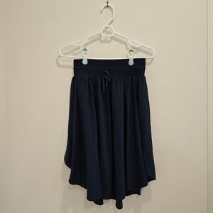 EUC lululemon High Low Skirt - Navy